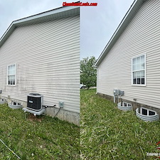 Professional Pressure Washing and House Washing Completed in Wright City, MO.